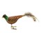 Old World Christmas 2.0 Inch Pheasant Tree Ornament , Ornament Bird